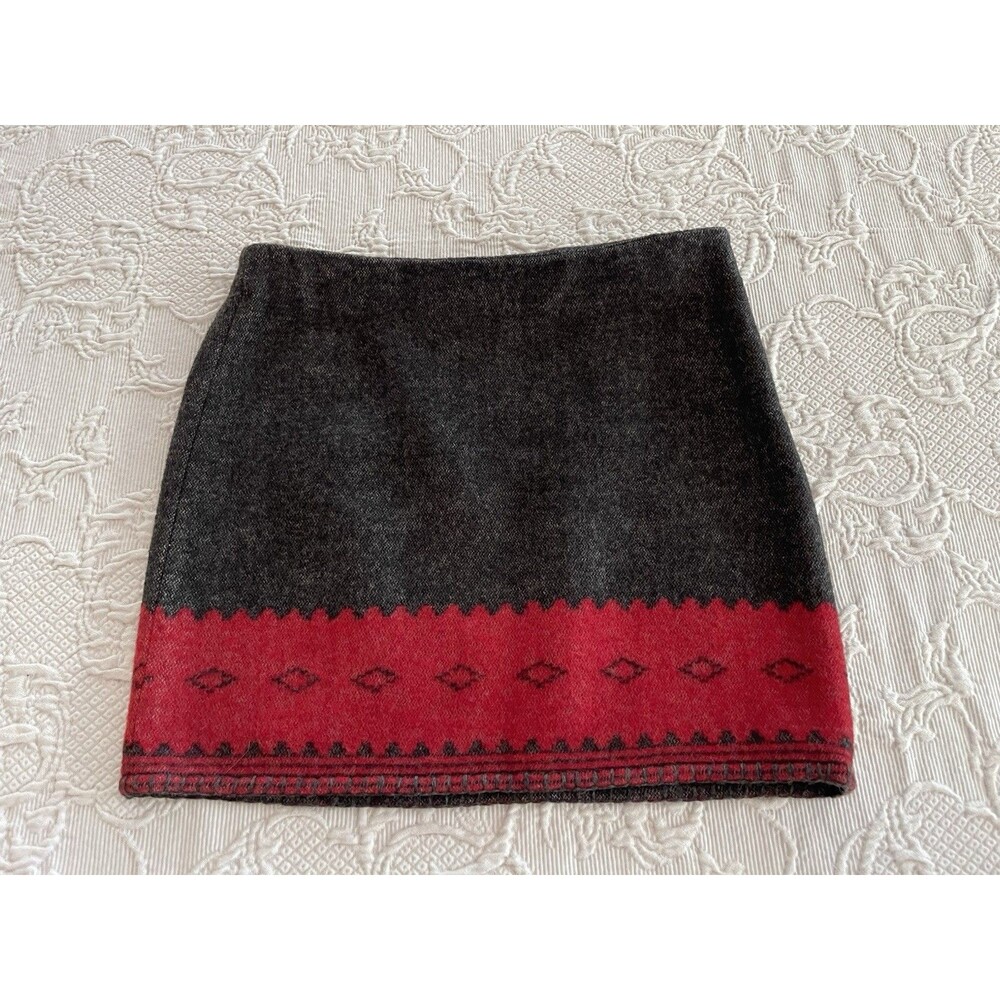 Vtg Ralph Lauren Southwestern Skirt Navajo Inspired Ladies Small